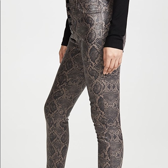 J BRAND LILLIE Photo Ready High Rise Coated Crop Jeans - Picture 8 of 8